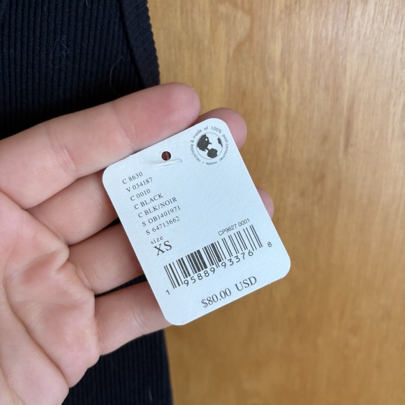 NEW XS Free People X FP Movement Free Throw Jumpsuit Black REVOLVE‎ MSRP $80 - Picture 3 of 8